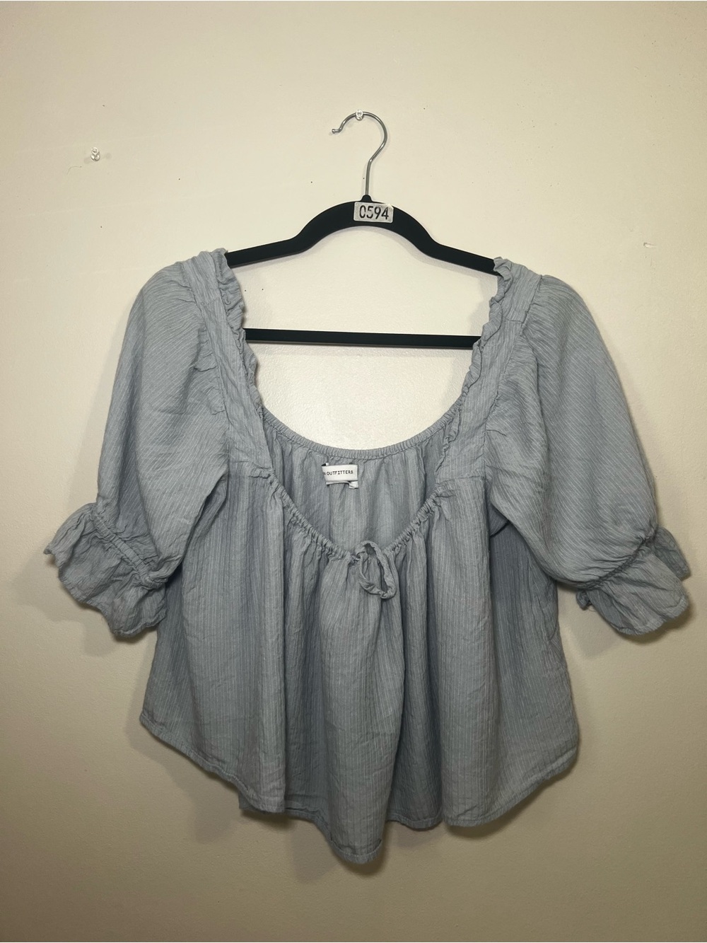Urban Outfitters Pale Blue Top
